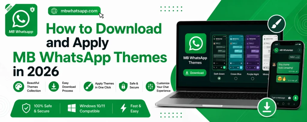 How to download MB WhatsApp themes