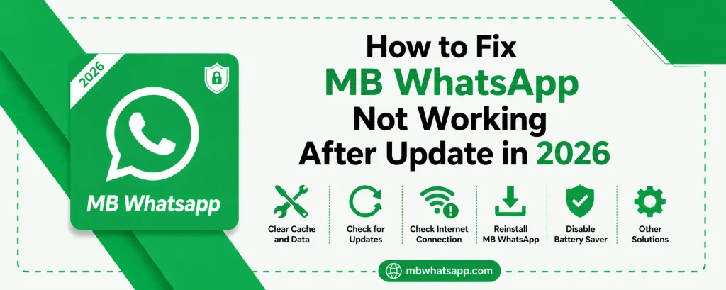 How to fix MB WhatsApp 2026