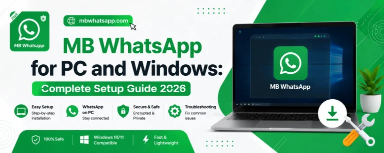 MB WhatsApp setup guide for PC